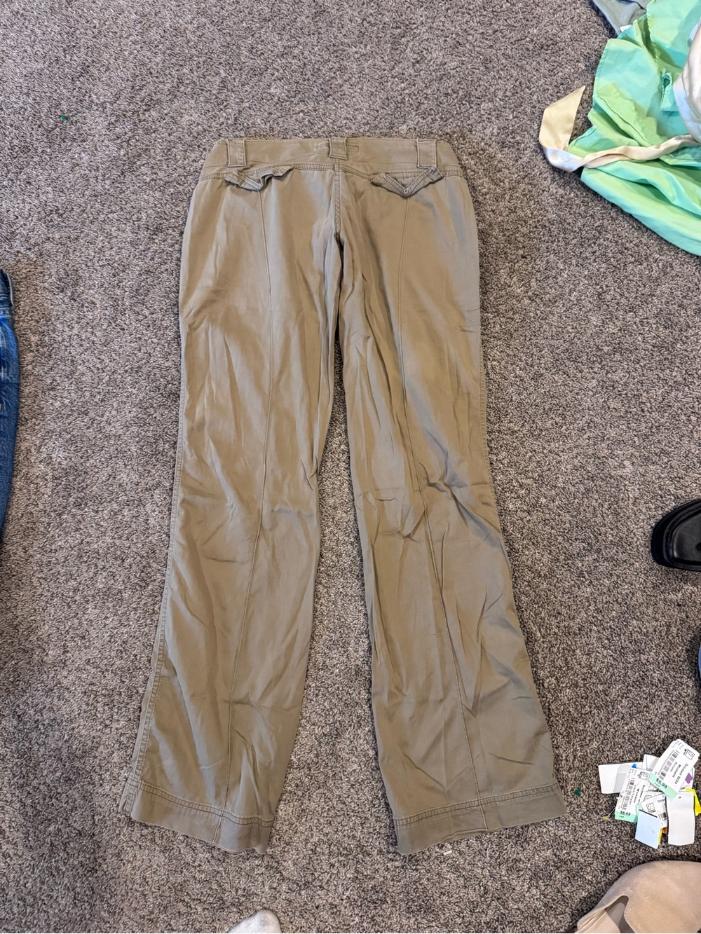 Vintage Miss Sixty Y2K Green Cargo Pants